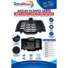 Tetra Rosa Arzum Olimpia Prime, Plus, Power, Line Uyumlu Elektrikli Süpürge Hava Çıkış Kapağı