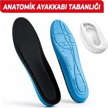 Kazan Hobi Anatomik Ayakkabı Tabanlığı; Memory Foam Hafızalı Tabanlık, Yumuşak Sünger Iç Taban, Darbe Emici, Günlük Yürüyüş, Spor, Koşu Için Konforlu Iç Tabanlık, Ayakkabı Keçesi (42-43)
