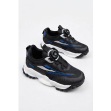 Vicco Tora Siyah Anatomik Akıllı Bağcıklı Sneaker Erkek Çocuk Ayakkabı 346.P26K.137