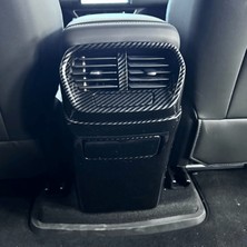 Belirtilmemiş Byd Seallion 7 Uyumlu Arka Menfez Kapağı Karbon Fiber Kaplama (4 Parça)