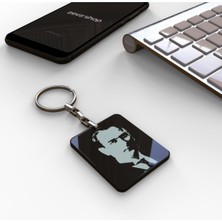 ZevaShop Dikdörtgen Atatürk Portreli Anahtarlık