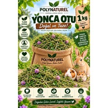 Polynaturel Doğal Yonca Otu 1000 gr – Tavşan, Hamster, Guinea Pig ve Kemirgenler Için Kuru Yonca Yemi