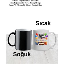 Elfi Iyi Ki Doğdun Baskılı Sihirli Kupa Bardak