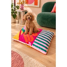 Studio RUE Kedi ve Köpek Yatağı - Kolay Taşınabilir, Modern Desenli | Rommy