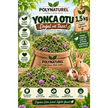 Polynaturel Doğal Yonca Otu 1500 gr – Tavşan, Hamster, Guinea Pig ve Kemirgenler Için Kuru Yonca Yemi