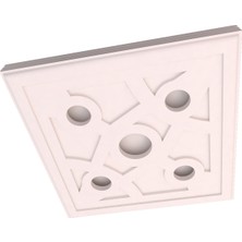 Motifpiyer Hazır Spotlu Tavan Paneli Matrix Serisi-Modern LED Uyumlu Tavan Göbeği/Protect core