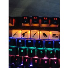 E-A Dizayn.3D Counter Strike 2 Temalı Mekanik Klavye Tuşları