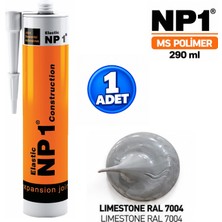 Np1 Arge Toptan Ms Polimer Limestone Ral 7004 Izolasyon ve Tamir Silikon 290 ml Su Geçirmez Yüksek Elastikiyet 1 Adet