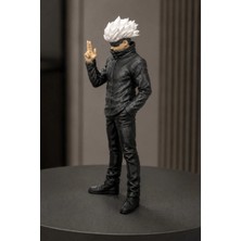 Hobifabrik Atölye Anime Karakter Figürleri - 3D Tasarım Dekoratif Oyuncak Maket (Goku, Yujiro, Gojo)