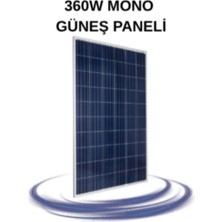 Sed Solaren 360W Mono Kristal Güneş Paneli