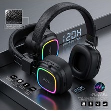 DMC Rgb Işıklı Kablosuz Bluetooth 6.0 Kulak Üstü Kulaklık