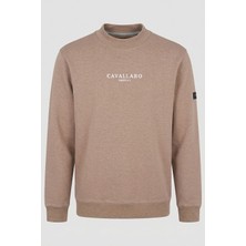 Cavallaro Cvllr Erkek Yarım Balıkçı Yaka Sweatshirt U007793 Krem