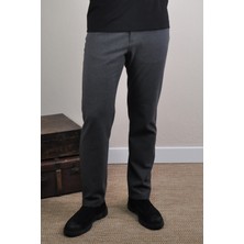 Vaganza Erkek Regular Fit Klasik Bel Kalın Pantolon U008179 Füme