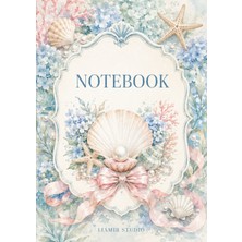 Liamir Studio Notebook, A5 Kareli Not Defteri 50 Yaprak, 100 Sayfa, Laminasyon Kapak / Tel Spiral