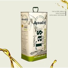 Natural Ayvalık Soğuk Sıkım Sızma Erken Hasat Yeni Sezon 5L(4800GR) Zeytinyağı