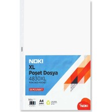 Noki Poşet Dosya Xl 25 Li 4830XL