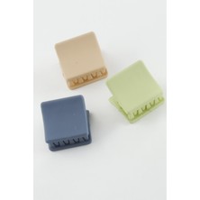 Meks 4 Adet Kare Minik Mandal Toka 2 cm