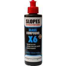 Slopes X6 Glass Compound Çizik Giderici Cam Pastası 250ML.