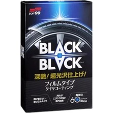 SOFT99 Black Black Lastik Parlatıcı 110ML