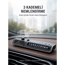 Araç Ön Cam Nemlendirici Telefon Numarası Gösterme Aparatı LED Işıklı Yeni Nesil Midastech