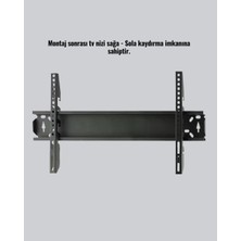 Emt Pazarlama® 32-65 Inç LCD LED Tv Askı Aparatı 75 kg Taşıma Güçlendirilmiş Çelik