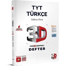 TeknoKapsül 3D Tyt Türkçe Video Destekli Defter 2024