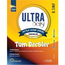 Palme Yayınevi Palme 8. Sınıf Ultra 68 Fasikül Tüm Dersler Denemeleri