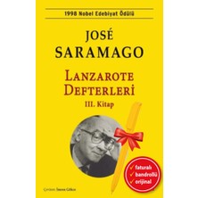 Kırmızı Kedi Yayınevi Alfa Kalem+ Lanzarote Defterleri 3. Kitap (Jose Saramago) Yeni Roman Öykü Kitap