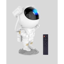 Emt Pazarlama® Astronot Galaksi Projeksiyon Lambası Bluetooth Bağlantılı ve Uzaktan Kontrollü