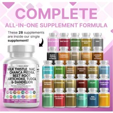 Clean Nutraceuticals  Milk Thistle Liver Cleanse Detox Tudca 60 Capsul.