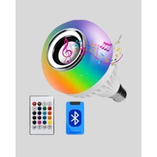 Emt Pazarlama® Akıllı LED Ampul – E27 Uyumlu ve Müzik Çalarlı Tasarım