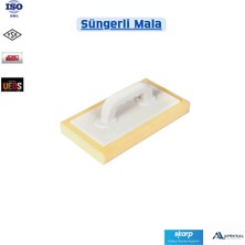 Skarp Süngerli Mala 160X300 Plastik Saplı Sıva Derz Düzeltme Temizleme Malası