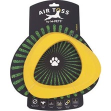 Bezos Air Toss Mobius Dayanıklı Suda Yüzen Köpek Oyuncağı Sarı 19,9X19,7X2,7 cm