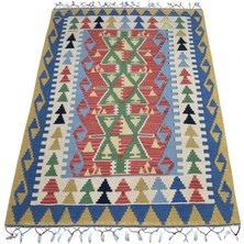 Zehra Abla Halı El Dokuma Eşsiz Pınarbaşı Kayseri Yün Kilim 7449