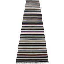 Kilim Antik El Dokuma Bukleli Yörük Yolluk Kilim 1782 - Yeni - Çok Renkli