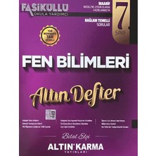 Altın Karma Yayınları 7. Sınıf Fen Bilimleri Altın Defter