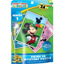 Beta Oyuncak Disney Jr. Mickey Mouse Clubhouse Series 1 Prime 3D Mystery Puzzle - 24 Parça