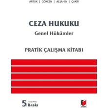 Adalet Yayınevi Ceza Hukuku Genel Hükümler Pratik Çalışma Kitabı