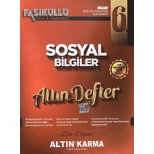 Altın Karma Yayınları 6. Sınıf Sosyal Bilgiler Altın Defter