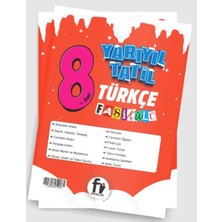 Fi Yayınları 8. Sınıf 1. Dönem Türkçe Fasikül