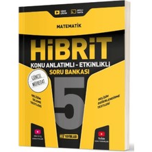 Hız Yayınları 5. Sınıf Matematik Hibrit Soru Bankası