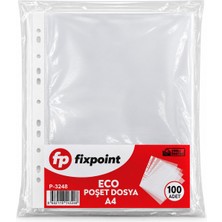 Store 100PCS A4 Poşet Şeffaf Dosya