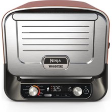 TeknoKapsül Ninja Woodfire Elektrikli Outdoor Fırın, Artisan Pizza Maker ve Bbq Smoker OO101EU