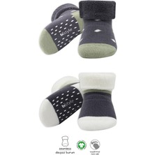 Bistyle 2li Havlu Soket Kaymaz Point Boy 10506 Antrasit