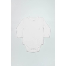Bistyle Natural Basic Style Uzun Kol Body 17104 Beyaz