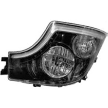 Far Sol Mercedes Actros Mp4 Euro 6 Siyah Çerçeveli Manuel LED Drl Ayfar 505878