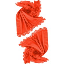 2 Adet, Narçiçeği Iğne Oyası Mevlüt Örtüsü, Çeyizlik Iğne Oyası Şal, 70 x 140