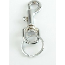 Pileli Store Gemici Kancalı Metal Anahtarlık Büyük