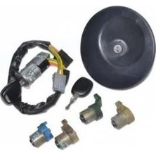 Anahtar Setı Renault Kangoo 1997-2007 Kontak 5 Şifre Depo Kapağı 7701472589 Hellux 600081
