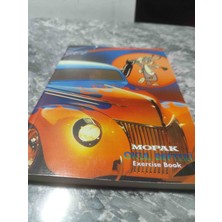 Beks A5 Çizgili Defter 120YP, Dikişli, Karton Kapak, Mopak Marka